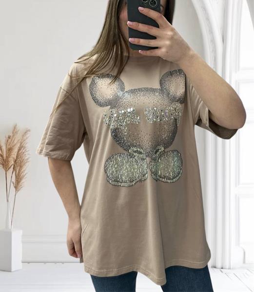 Футболка G.L.S.A (46-60) 25102 beige (лето)