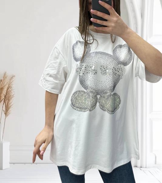 Футболка G.L.S.A (46-60) 25102 white (лето)