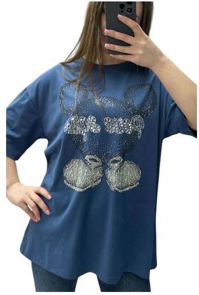 Футболка G.L.S.A (46-60) 25102 blue (лето)