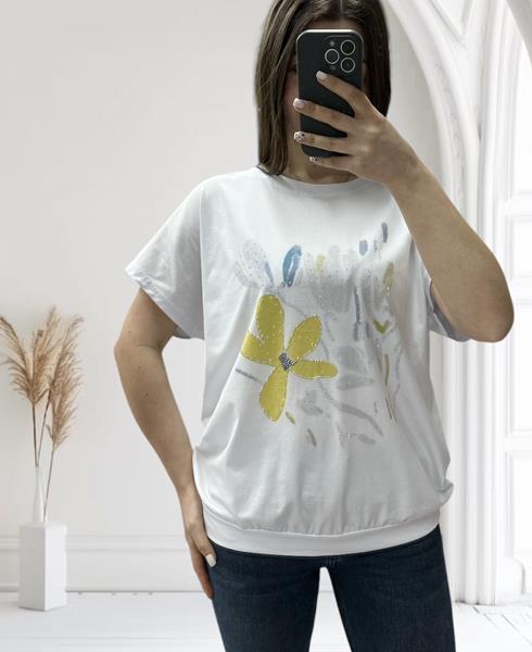 Футболка G.L.S.A (46-54) 25027 white (лето)