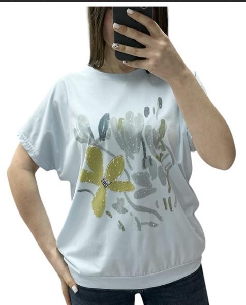 Футболка G.L.S.A (46-54) 25027 l.blue (лето)
