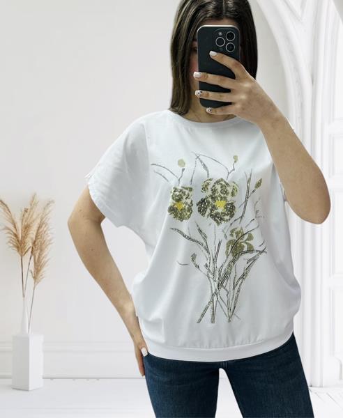 Футболка G.L.S.A (46-54) 25026 white (лето)