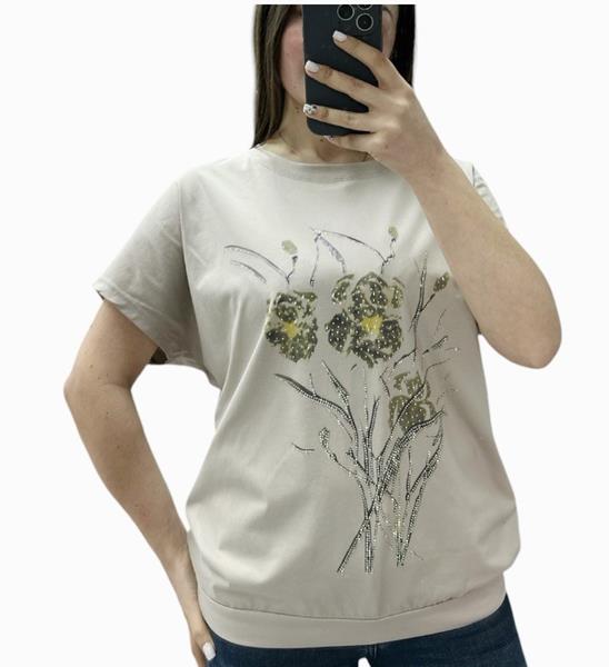 Футболка G.L.S.A (46-54) 25026 beige (лето)