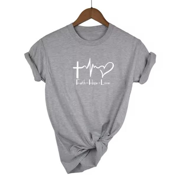 Футболка Алия (50-58) 2971 grey (лето)