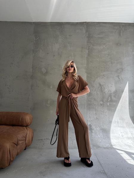 Костюм Arina (42-56) 2357 brown (лето)