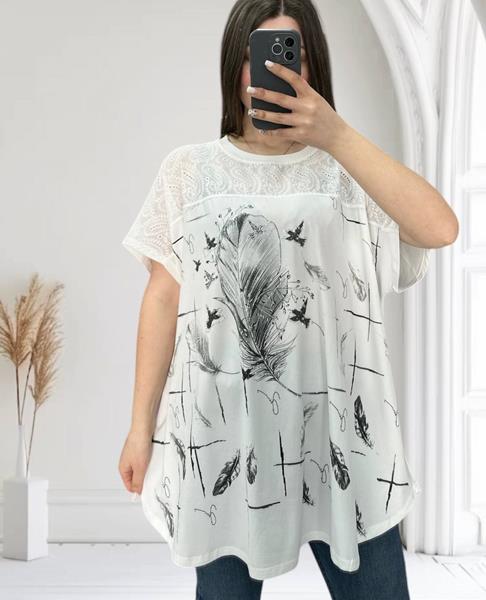 Футболка G.L.S.A (54-64) 25011 white (лето)