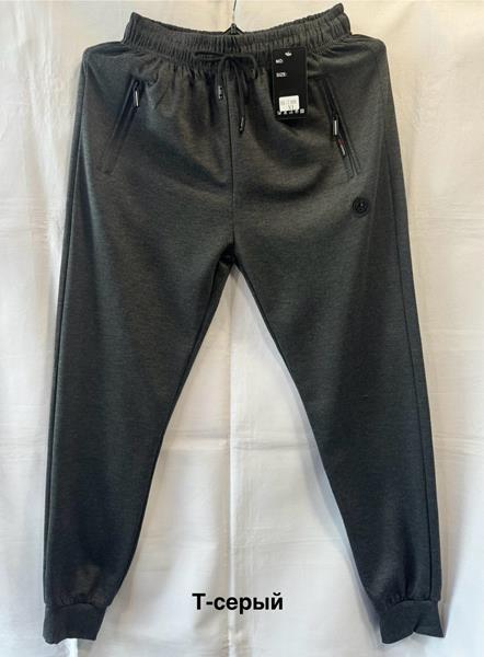 Штаны спорт Minh (M-3XL) 7308 d.grey (деми)