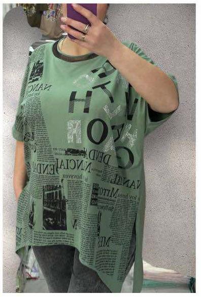 Туника G.L.S.A (54-58) 25319 green (лето)