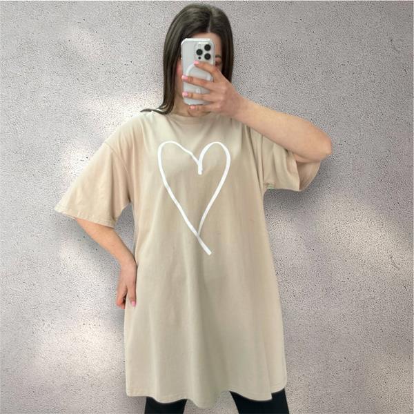 Туника Anna&Vika (48-56) 25080 beige (лето)