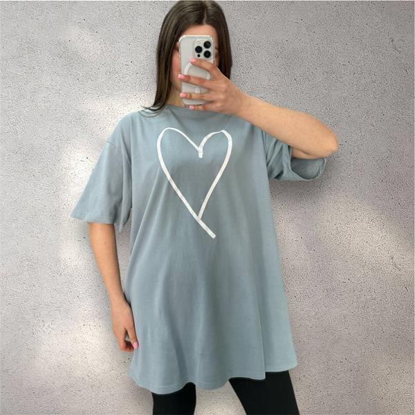 Туника Anna&Vika (48-56) 25080 grey (лето)
