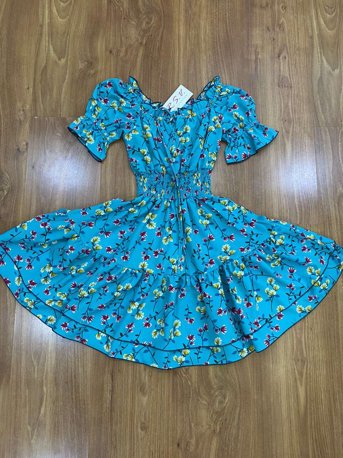 Платье Dingo (128-152) 296 l.blue (лето)