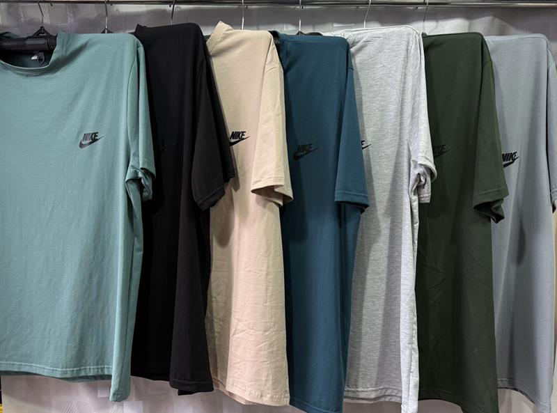 Футболка Shon (56-64) S83 khaki (лето)