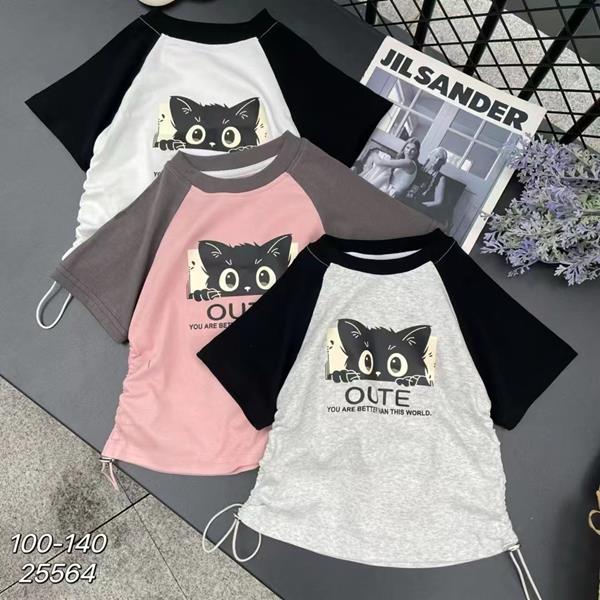 Футболка Фунтик (4-8) 25564 grey (лето)