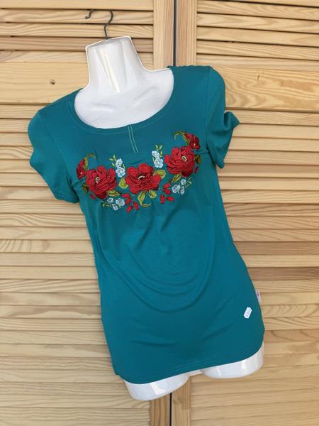 Вышиванка Sport style (S-2XL) 022 green (лето)