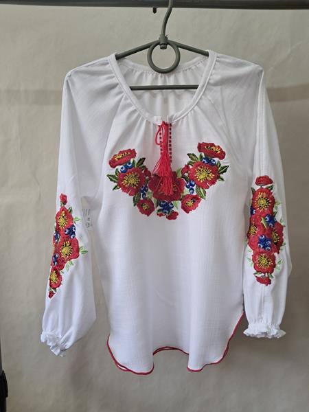 Вышиванка Proschenko (32-36) PR113 white (деми)