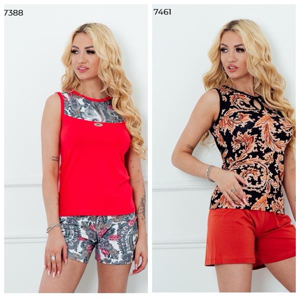 Сарафан Dra Gon (M-2XL) 7388 red (лето)