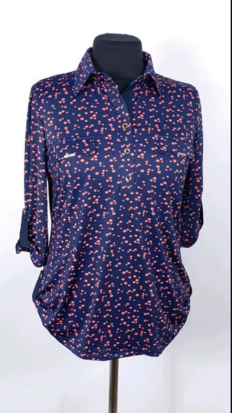 Блузка Ileana (52-62) IL72 navy (лето)