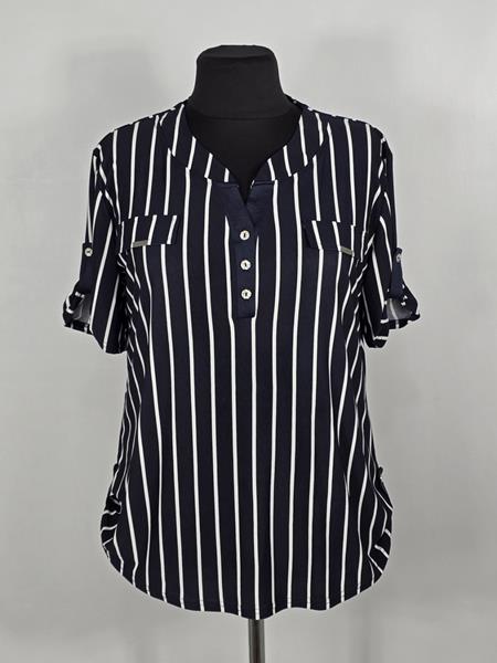Блузка Ileana (60-70) IL76 black (лето)