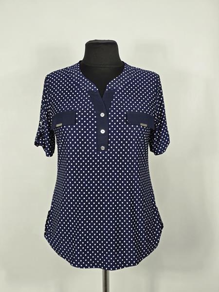 Блузка Ileana (50-60) IL97 navy (лето)