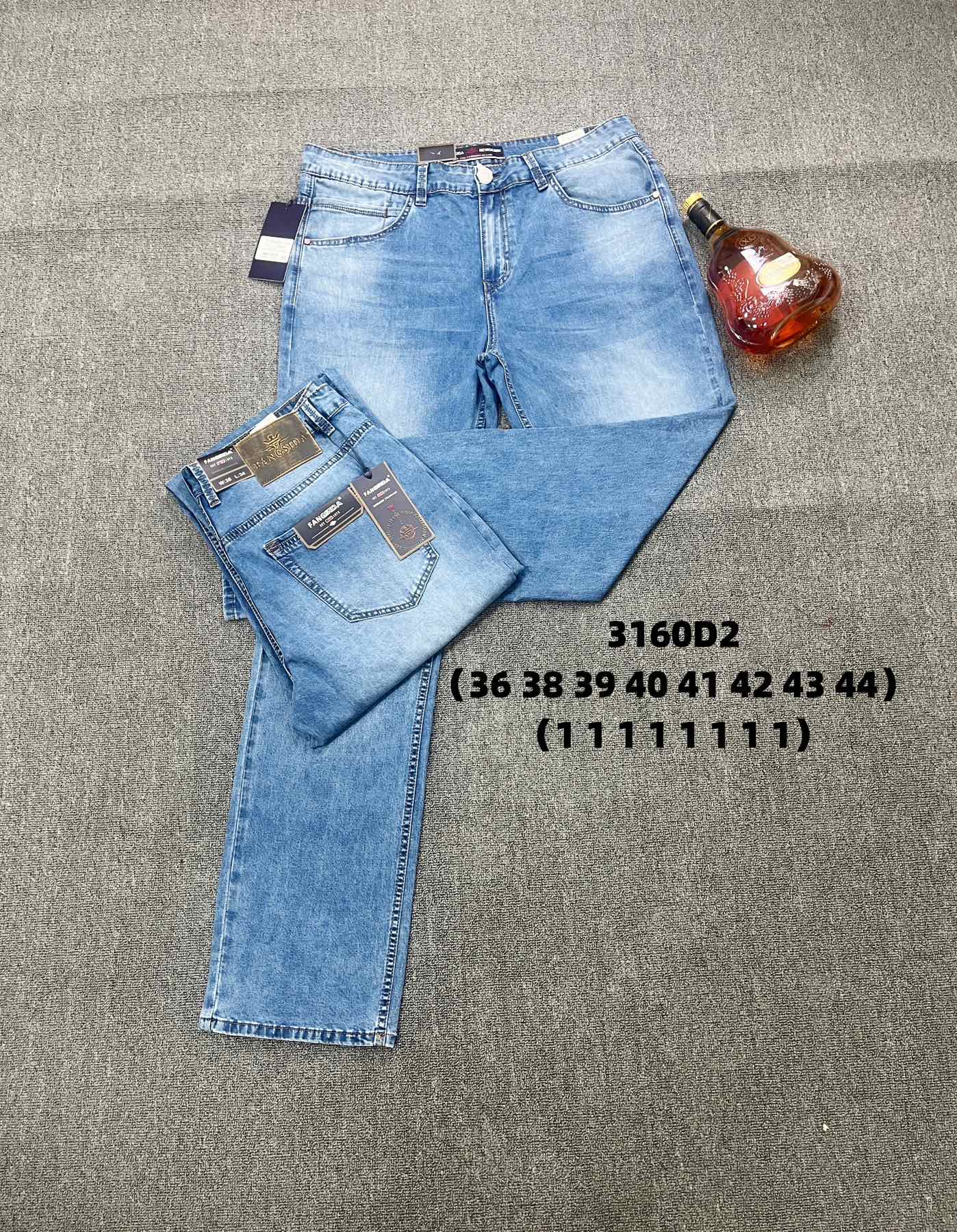 Джинсы God Baron (36-44) 3160В2 blue (деми)