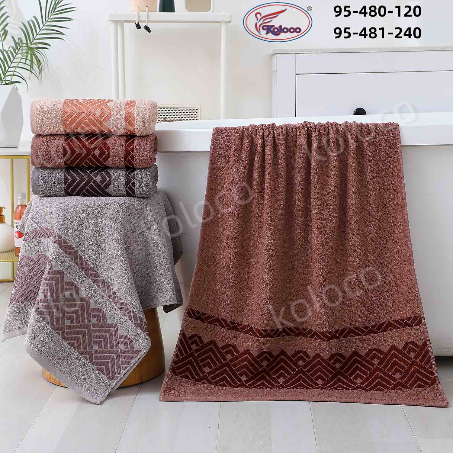 Полотенце Koloco (50*100) 95-481-240 (деми)