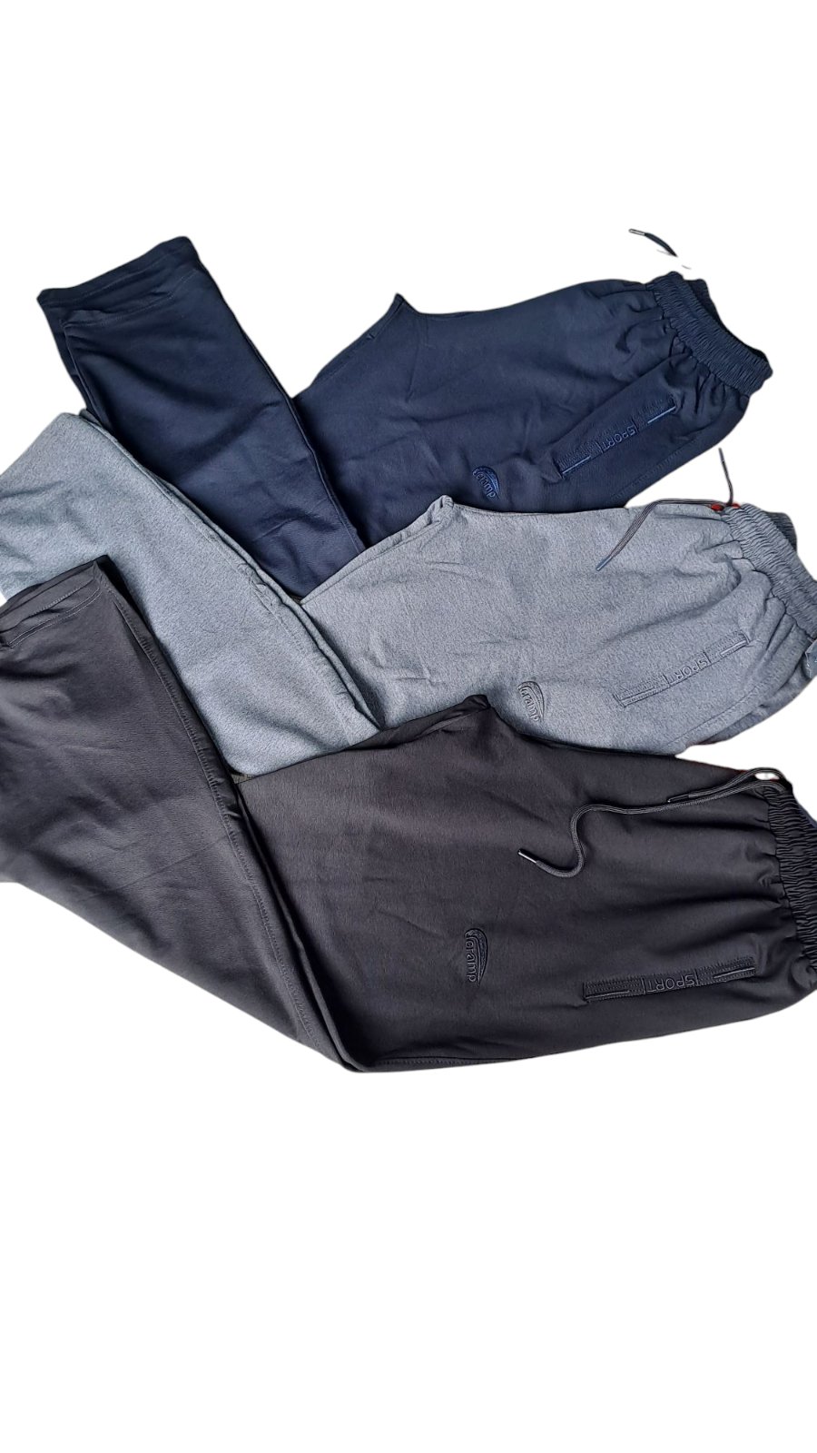 Штаны спорт Cramp (6XL-10XL) C11 navy (деми)