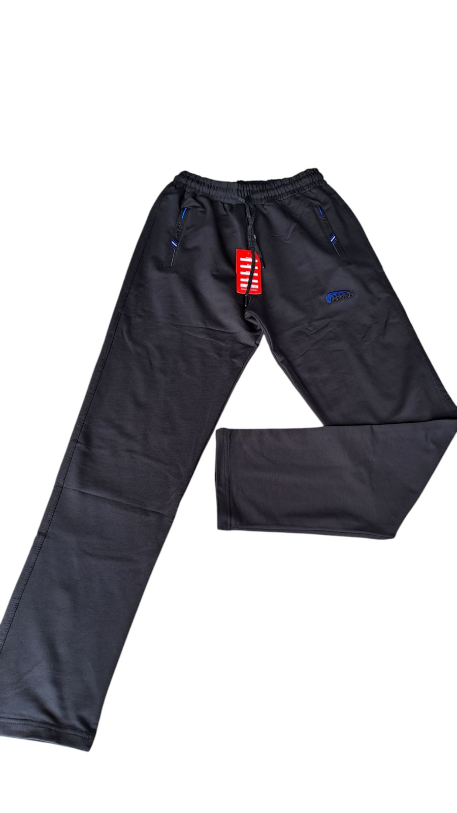 Штаны спорт Cramp (M-3XL) C19 black (деми)