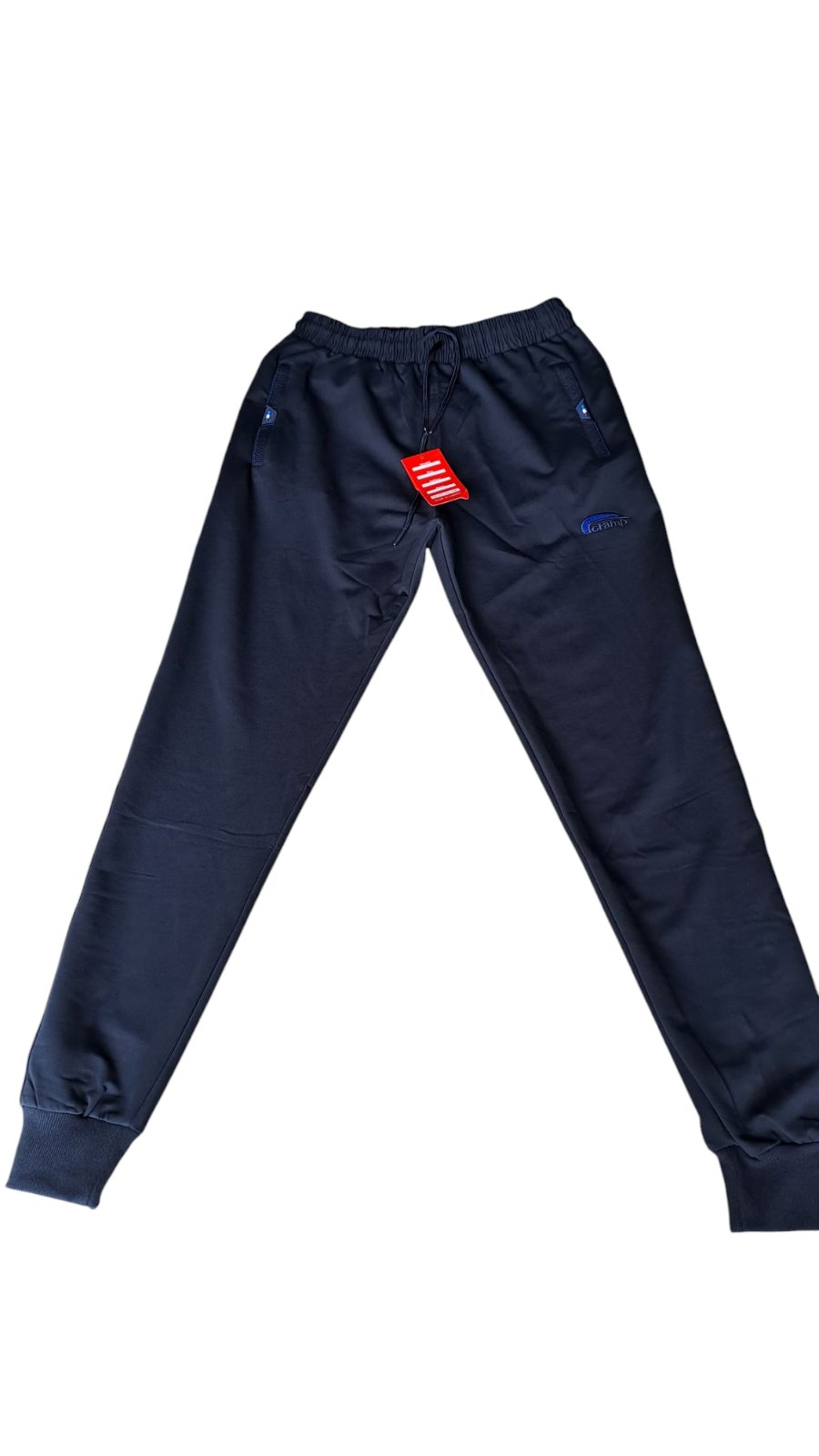 Штаны спорт Cramp (M-3XL) C22 navy (деми)