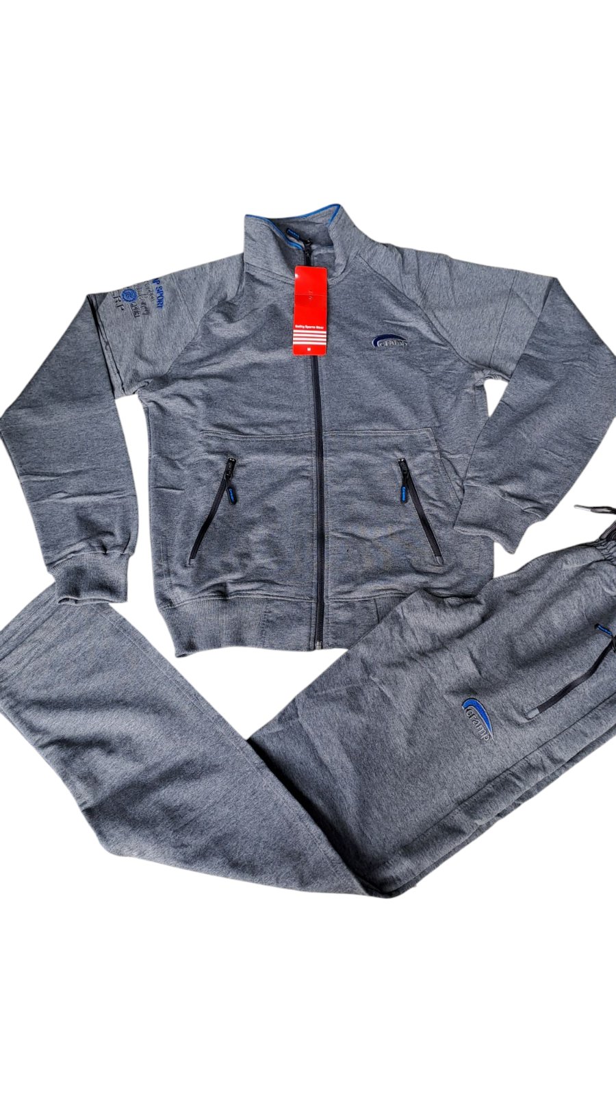 Костюм спорт Cramp (M-3XL) C6 grey (деми)