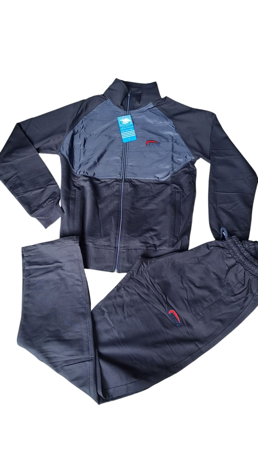 Костюм спорт Cramp (M-3XL) C8 navy (деми)