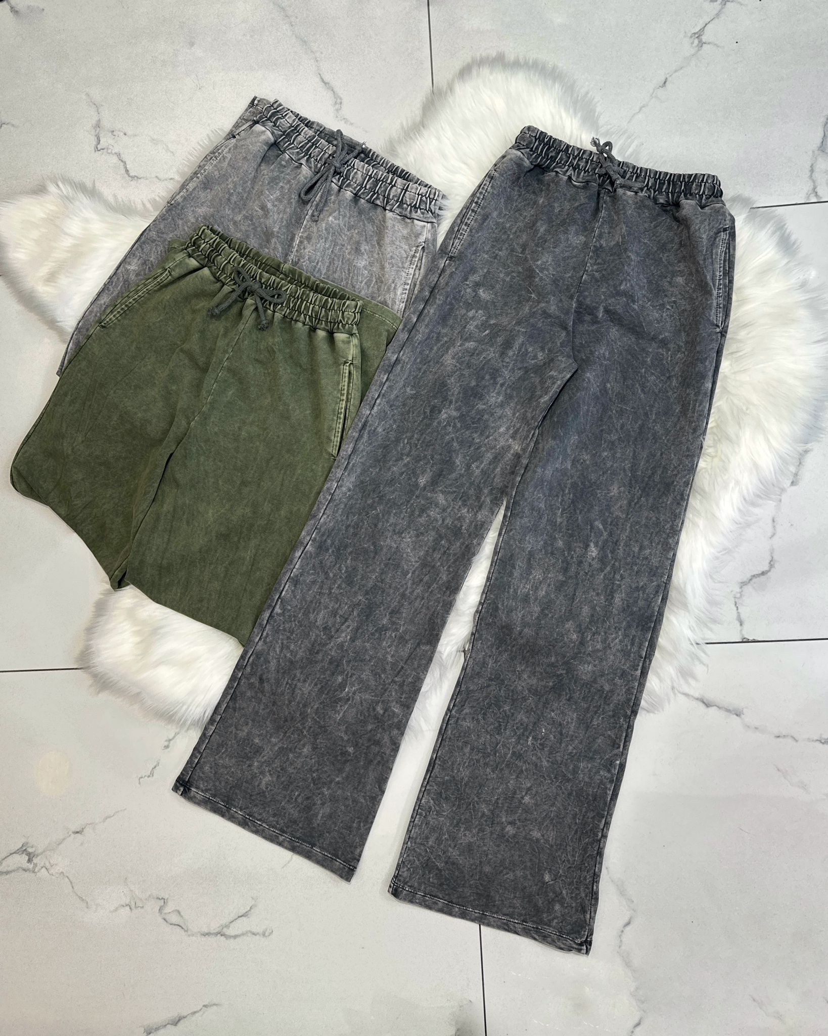 Джинсы Major (S-L) 7180 green (деми)