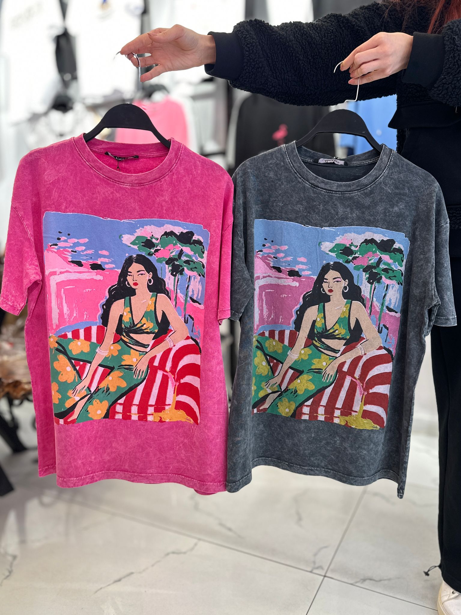 Футболка Major (S-L) 7303 pink (лето)
