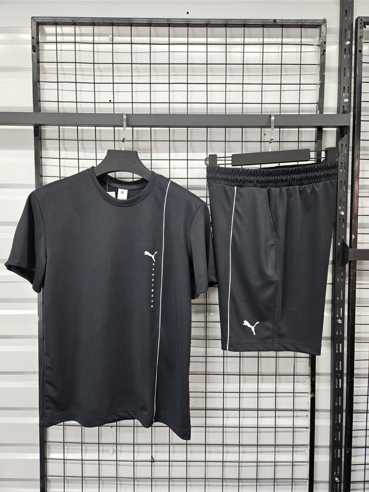 Костюм Jiher (M-3XL) J10 black (лето)