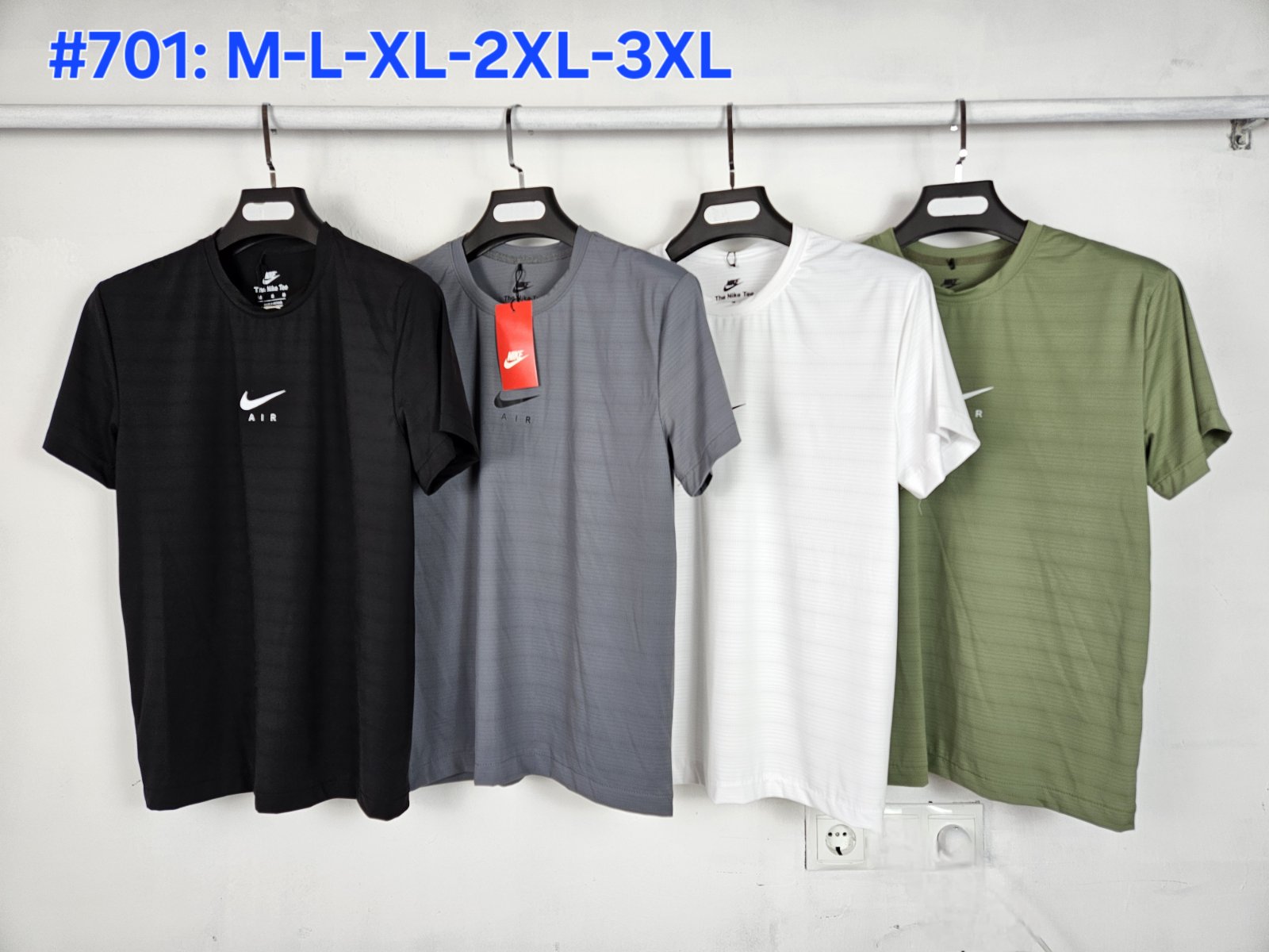 Футболка Jiher (M-3XL) 701 grey (лето)