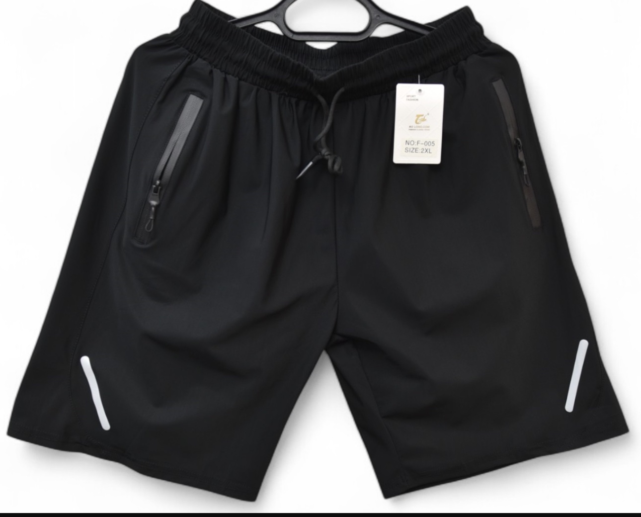 Шорты Vanda (XL-5XL) 005 black (лето)