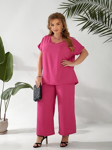 Костюм BAT (50-60) 802-1 pink (лето)