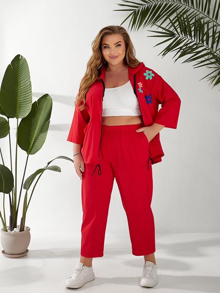 Костюм спорт BAT (54-58) 359 red (лето)
