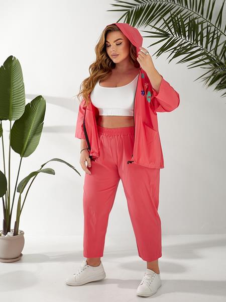 Костюм спорт BAT (54-58) 359 pink (лето)