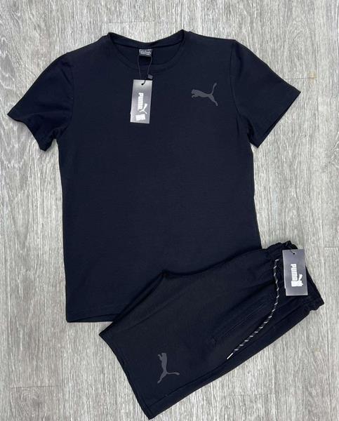 Костюм спорт sss Annet (M-3XL) VE0093 navy (лето)