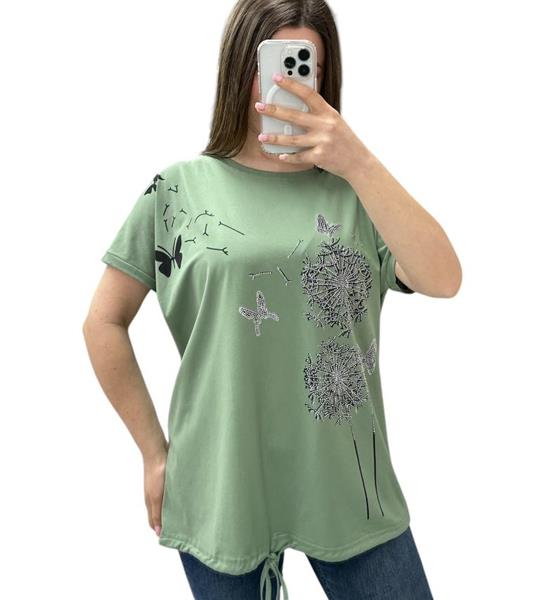Футболка G.L.S.A (52-56) 25310 green (лето)