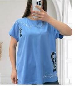 Футболка G.L.S.A (52-56) 25308 l.blue (лето)