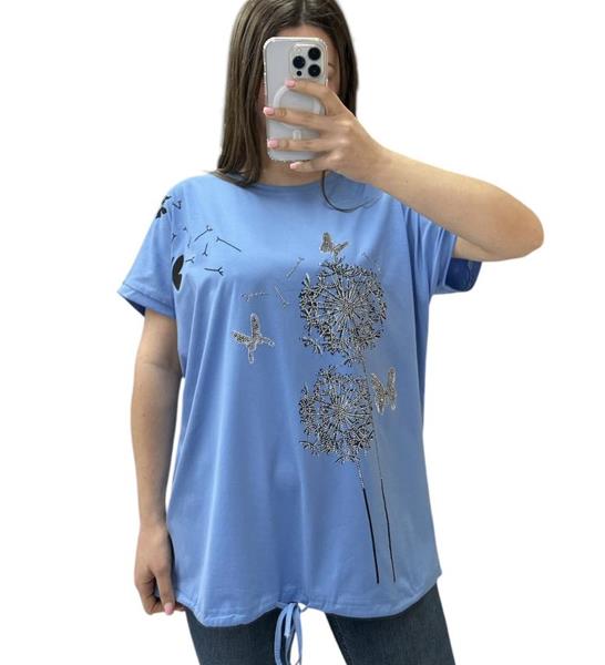 Футболка Ekvato (52-56) 25310 l.blue (лето)