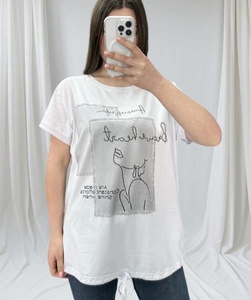 Футболка Ekvato (52-56) 25314 white (лето)