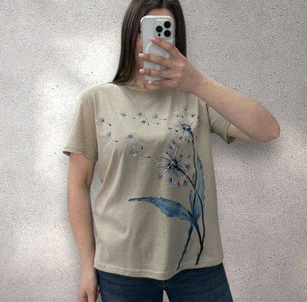 Футболка Ekvato (46-50) 25072 beige (лето)