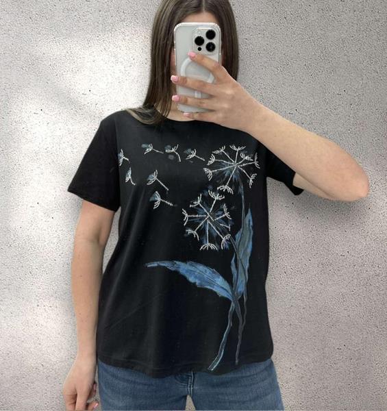 Футболка Ekvato (46-50) 25072 black (лето)