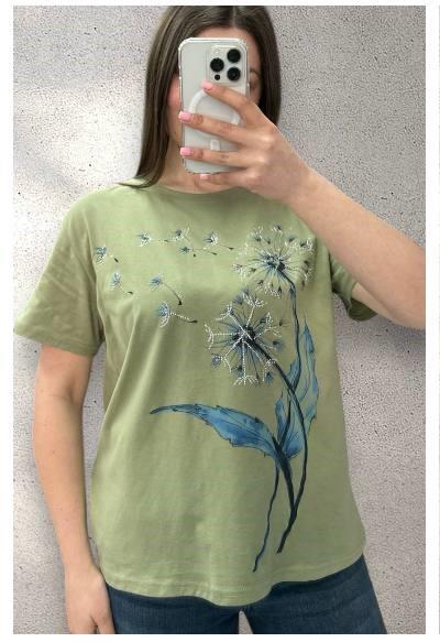 Футболка LeVisha (46-50) 25072 mint (лето)