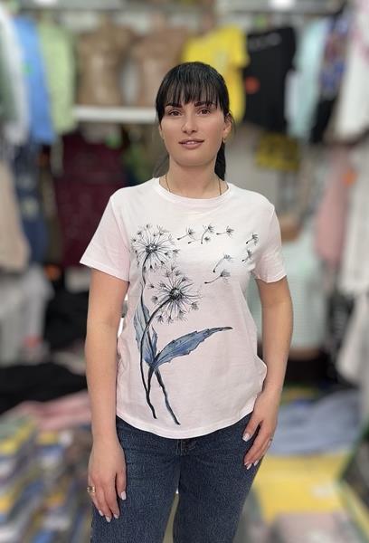 Футболка LeVisha (46-50) 25072 white (лето)