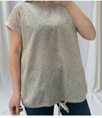 Футболка Shipi (48-56) 25048 beige (лето)