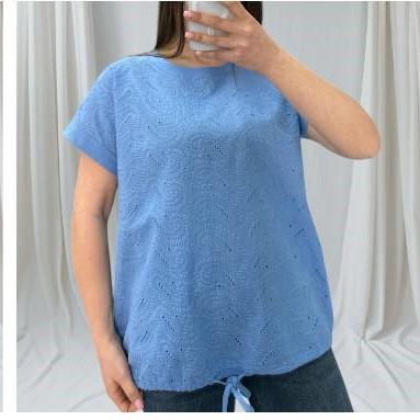 Футболка Shipi (48-56) 25048 l.blue (лето)