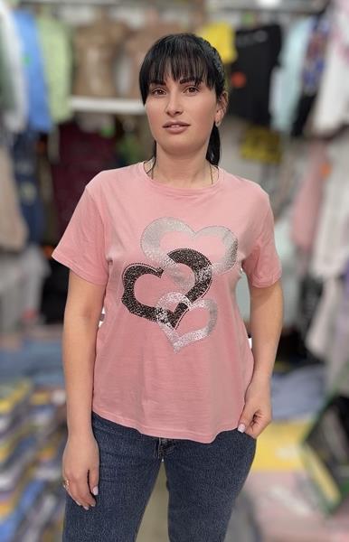 Футболка Shipi (46-50) 25070 pink (лето)